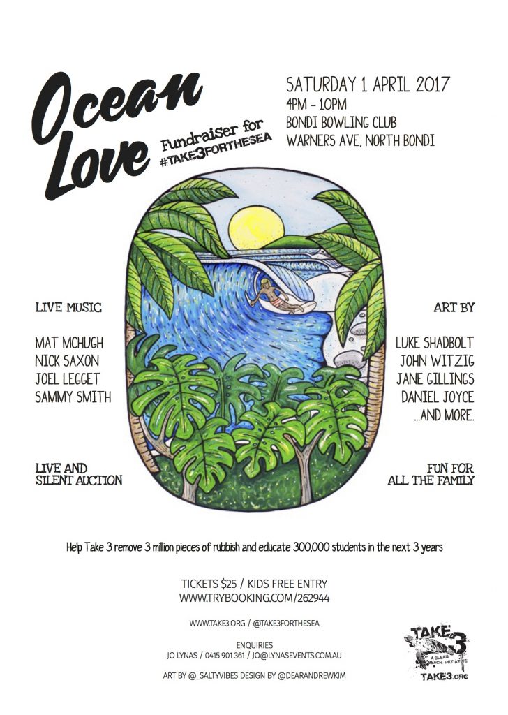 OCEAN LOVE - Fundraiser event in Bondi