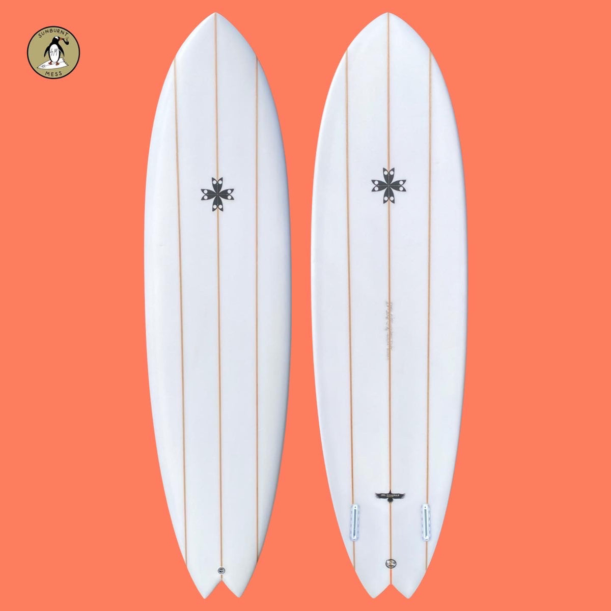 JOEL FITZGERALD 6'8 COSMIC TWIN — Sunburnt Mess
