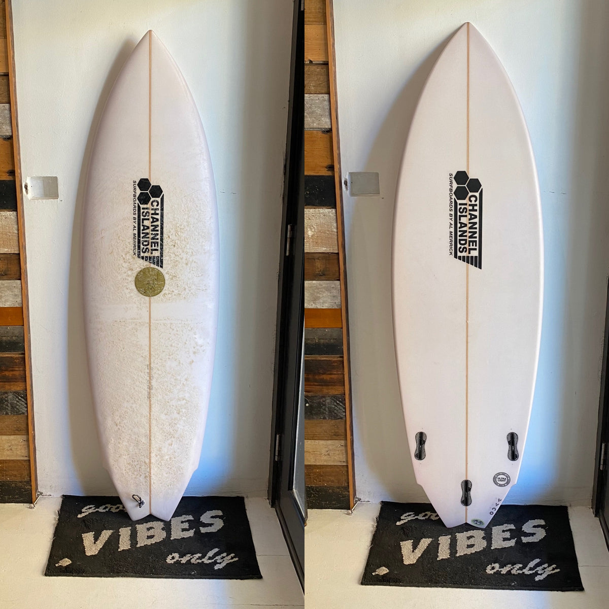 CHANNEL ISLANDS 5'7 TWIN FIN - EX DEMO — Sunburnt Mess